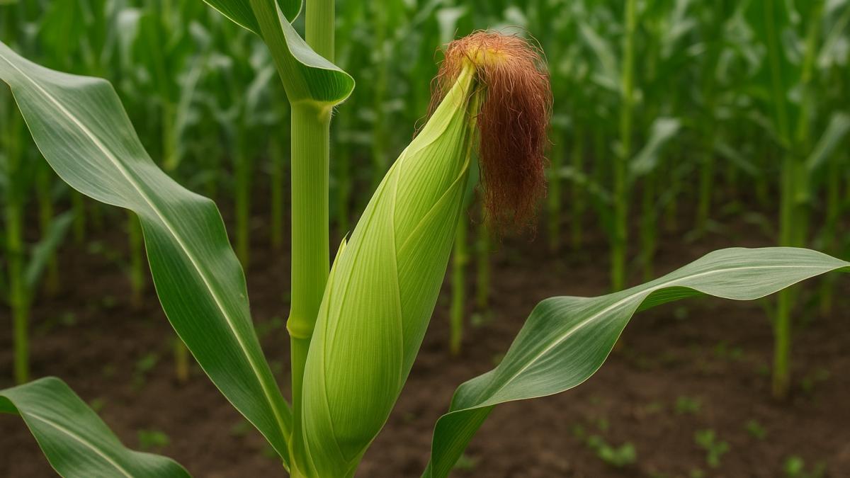 Растущая кукуруза