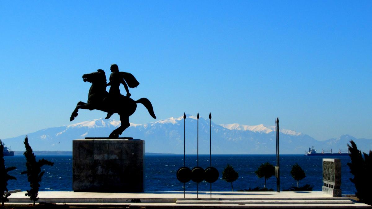 Александр Македонский, памятник Александр Македонский, памятник