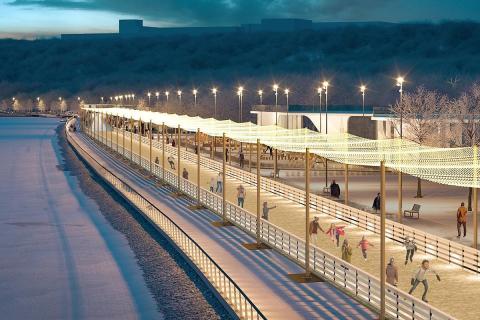 В Ноябрьске установят пост наблюдения у ледового городка — Север Пресс