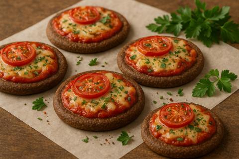 Эксперты по здоровому питанию советуют мини-пиццы с ржаной основой для семейного ужина