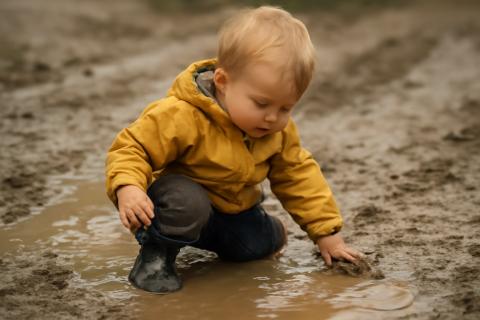 Весенний дождь не помеха: как правильно экипировать ребенка для межсезонных прогулок