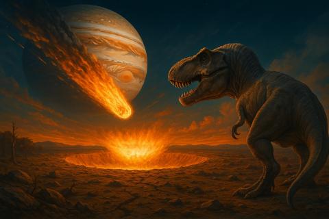 Астероид уничтожил динозавров — и эволюция нажала  на газ: скорость возрождения жизни шокирует