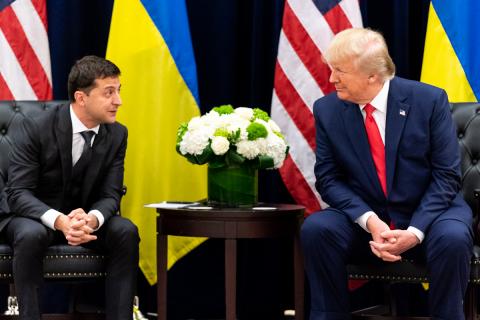 Владимир Зеленский и Дональд Трамп