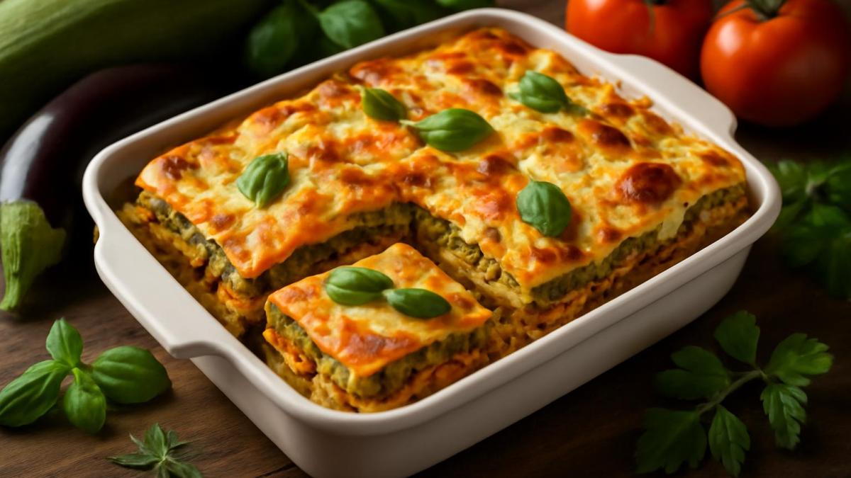 Лазанья с овощами Лазанья с овощами