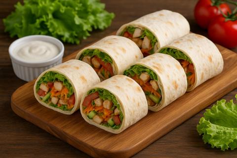 Гастроэксперты: для лаваша с курицей используют сыр, салат и морковь по-корейски