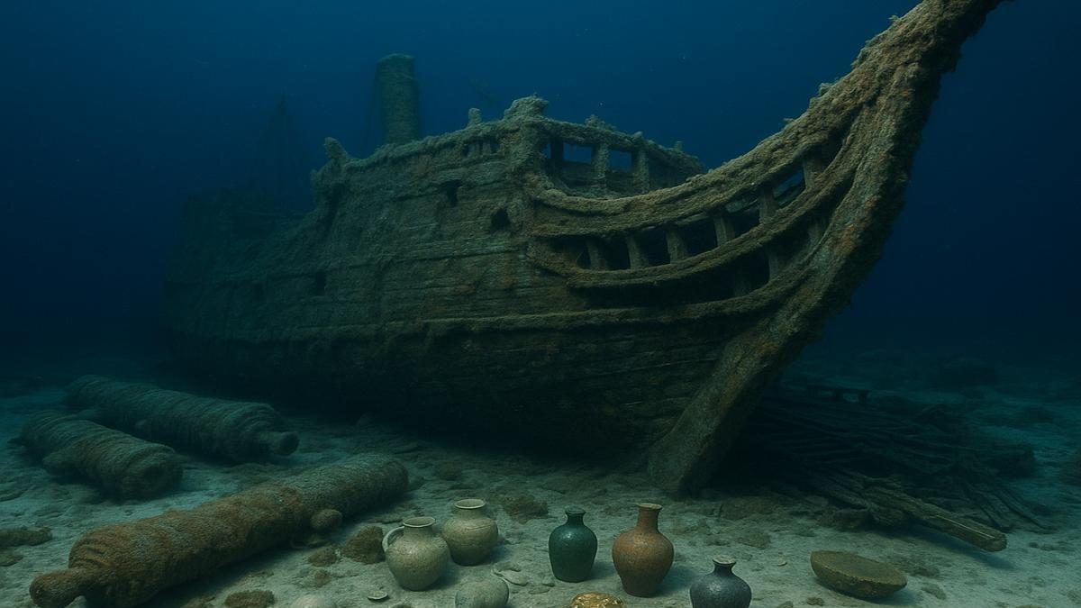 Затонувший галеон