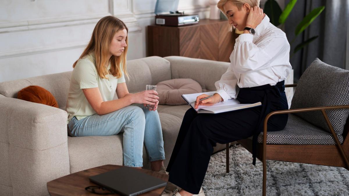 На приеме у психолога