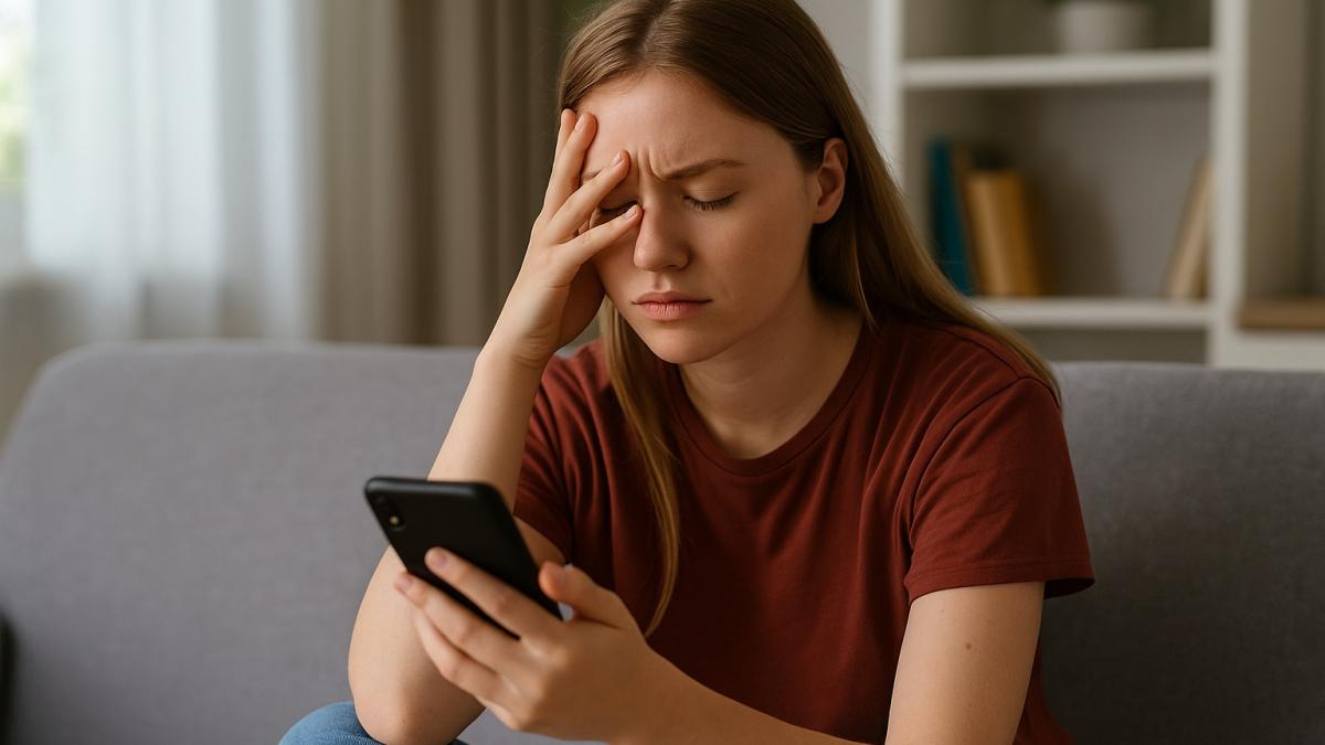 Усталость от гаджетов у девушек поколения Z