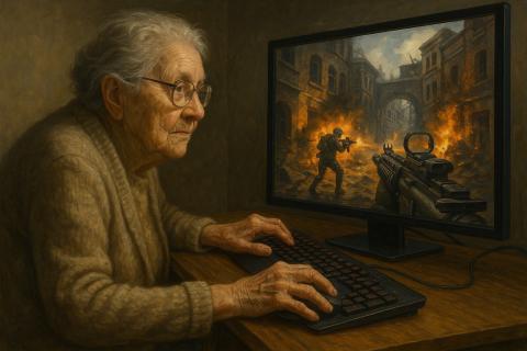 76-летняя стримерша из России получила 6 тысяч лайков на Reddit за мастерскую игру в Counter-Strike 2