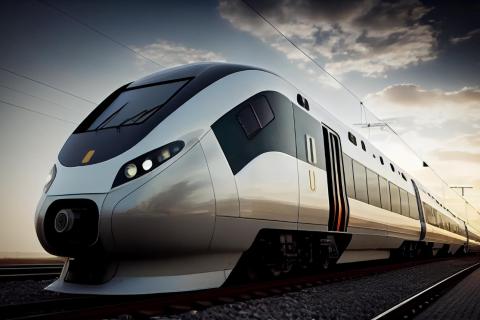 Современный поезд