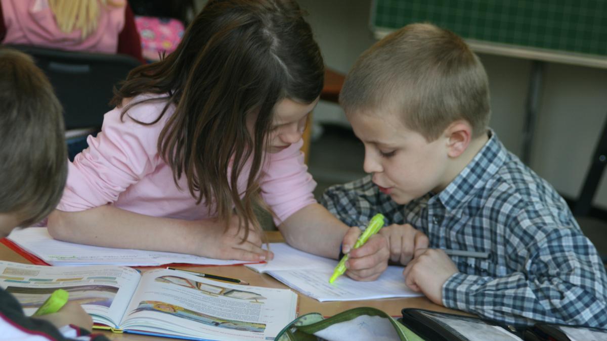 школьники пишут работу