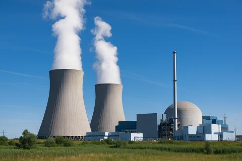 Современная атомная электростанция