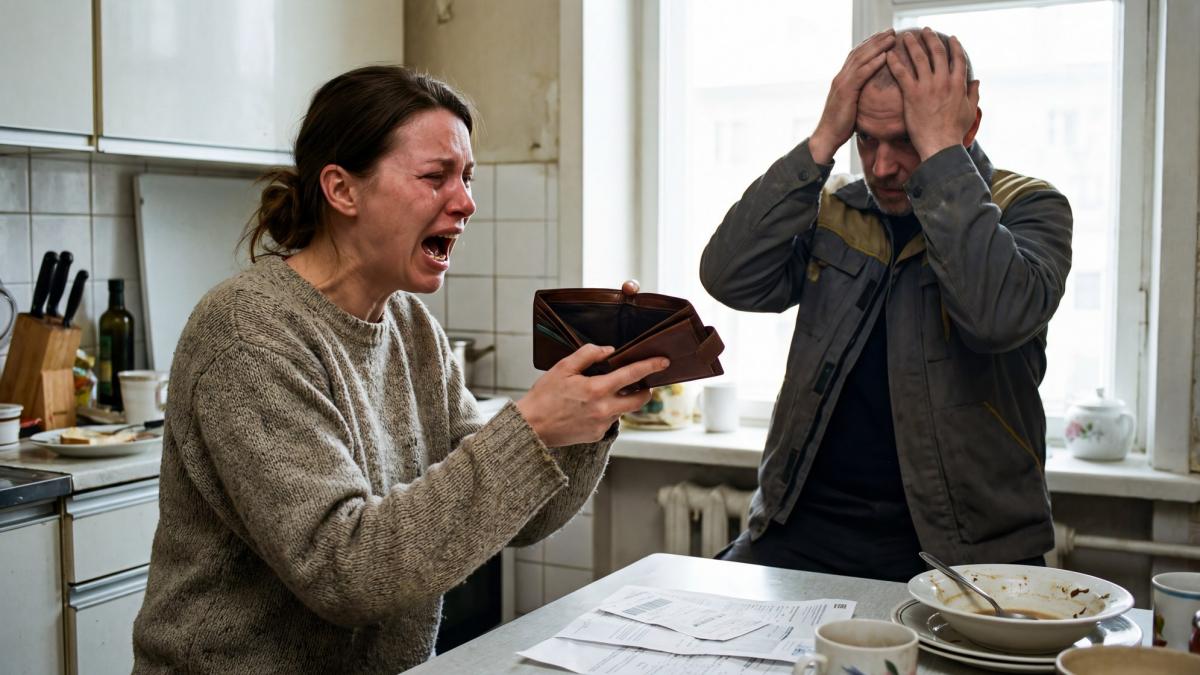 Мужчина, живущий одним днём и не умеющий копить