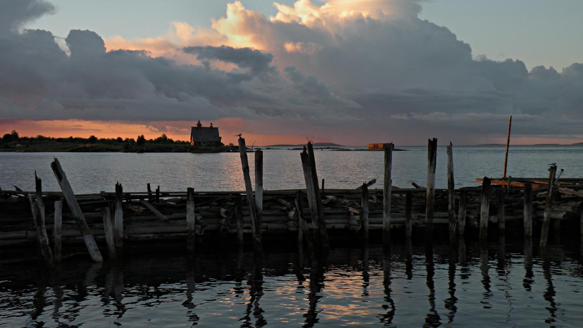 Вечер на Белом море Вечер на Белом море