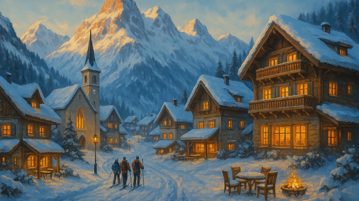 Альпийский курорт Альпийский курорт