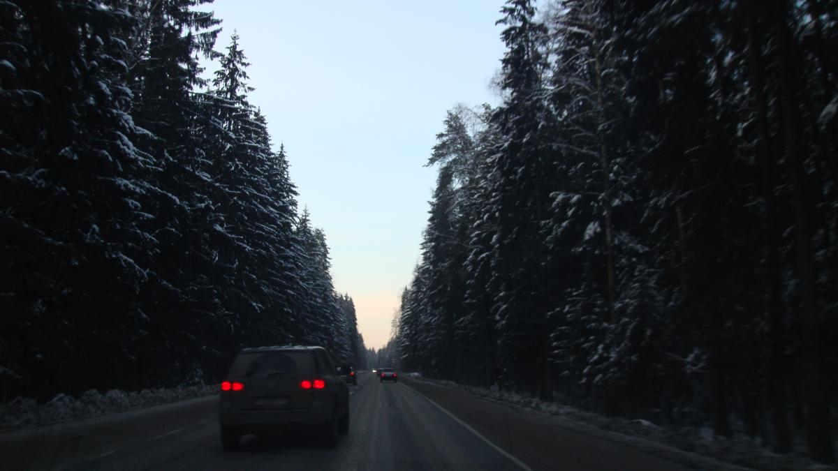 Зимняя дорога - panoramio