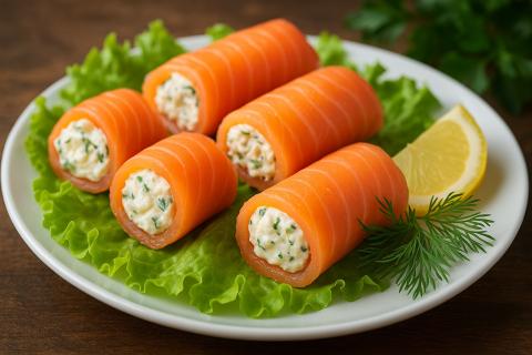 10 минут — и готово: рулетики, которые выглядят как из ресторана 10 минут — и готово: рулетики, которые выглядят как из ресторана