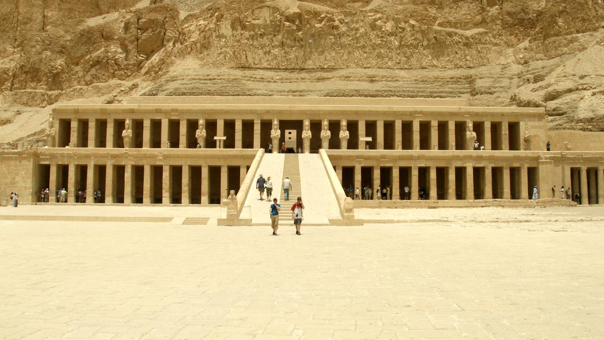 Temple of Hatshepsut, Deir el-Bahari, Luxor, Egypt Temple of Hatshepsut, Deir el-Bahari, Luxor, Egypt