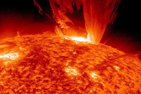 Лаборатория солнечной астрономии ИКИ и ИСЗФ зарегистрировала вспышку класса M1.4 на Солнце