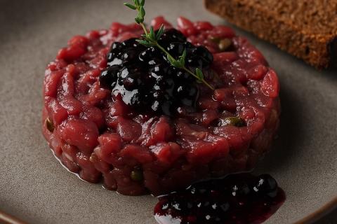 Как приготовить тартар из оленьего мяса по северной традиции
