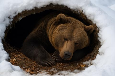 Медвежонок из Коми осталась зимовать в Твери — ИА Комиинформ