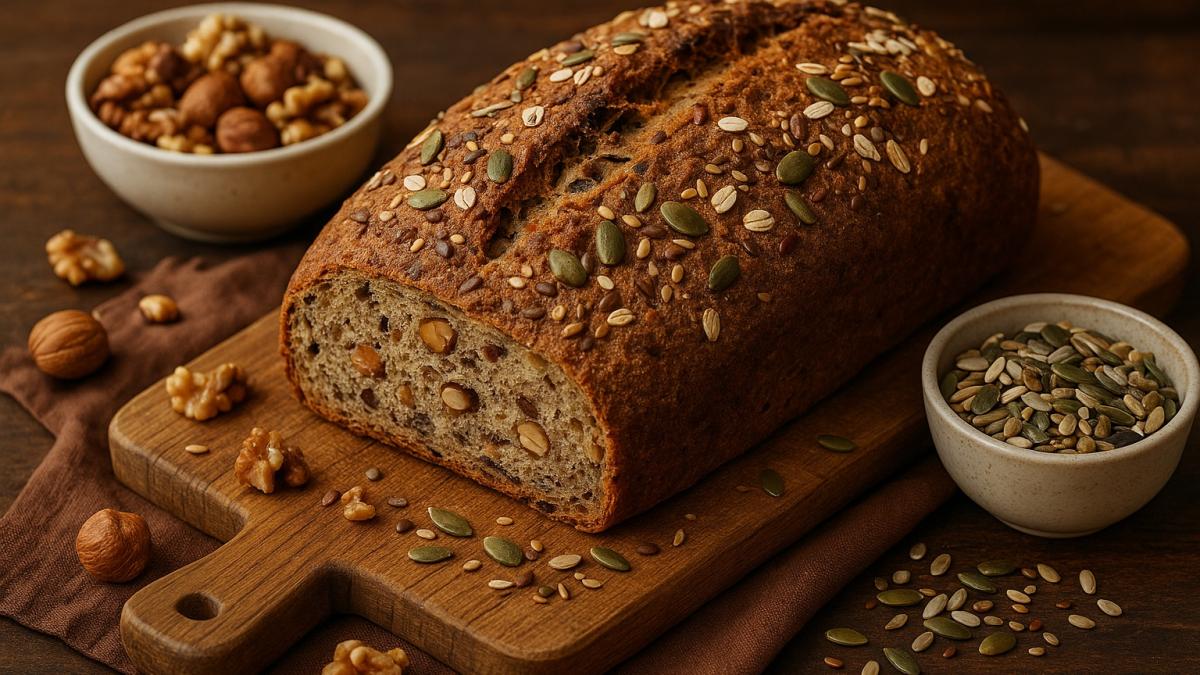 Хлеб с семенами и орехами Хлеб с семенами и орехами