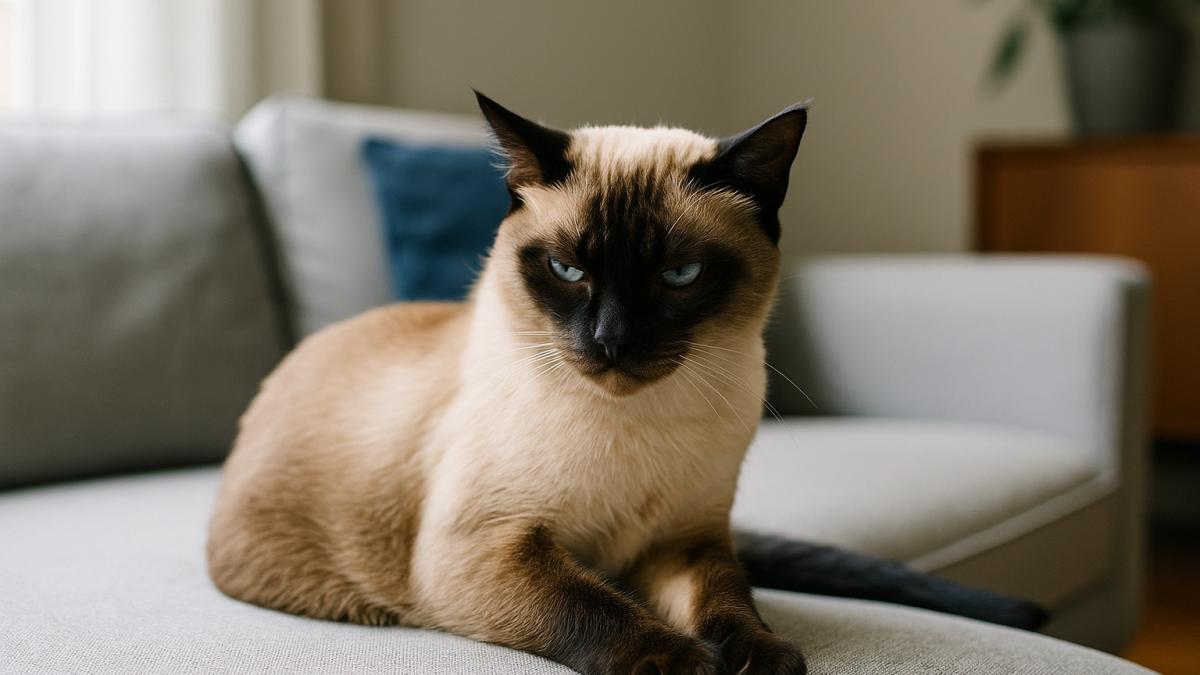 Сиамская кошка — королева настроений