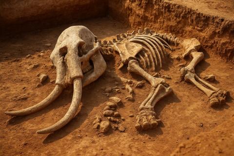 Генетики расшифровали ДНК вымершего слона Науманна — журнал Cell