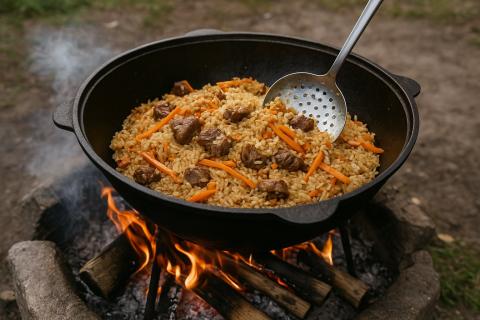 Рис с курицей и ламинарией заменяет тяжёлое мясо — мнение кулинаров