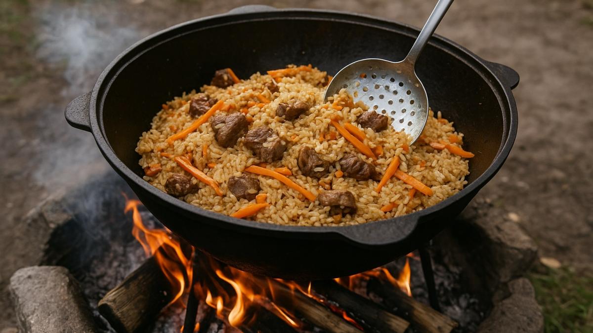 Плов в казане Плов в казане