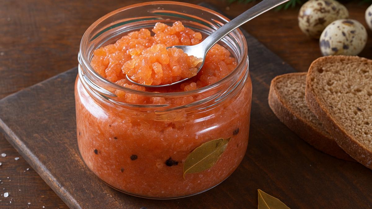 Икра минтая домашнего посола