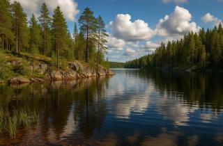 Осень в Карелии — лекарство для интровертов и уставших от мегаполиса Осень в Карелии — лекарство для интровертов и уставших от мегаполиса