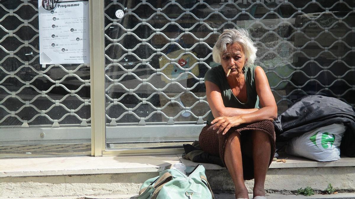 Бомж в Британии Бомж в Британии