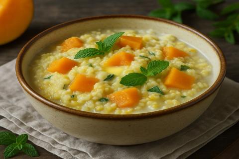 Каша с тыквой, мятой и медом: нутрициологи советуют для поддержания пищеварения