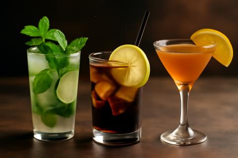 Коктейль эспрессо мартини взбивают до плотной пены — Едим Дома