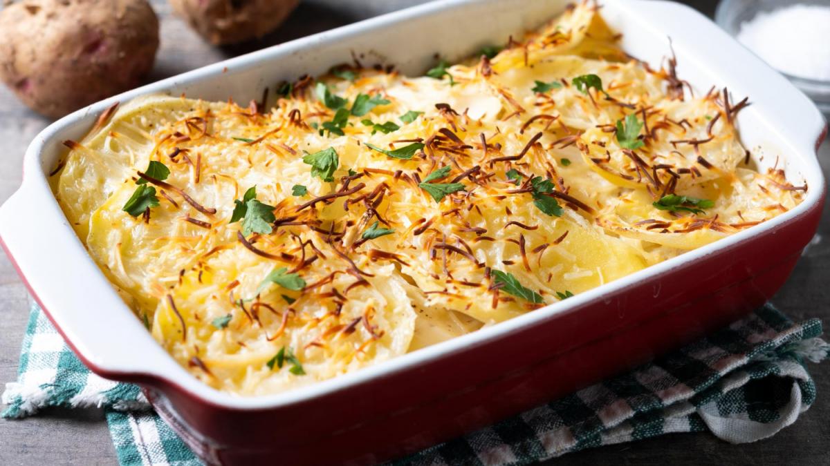 Запечённый картофель с грибами Запечённый картофель с грибами