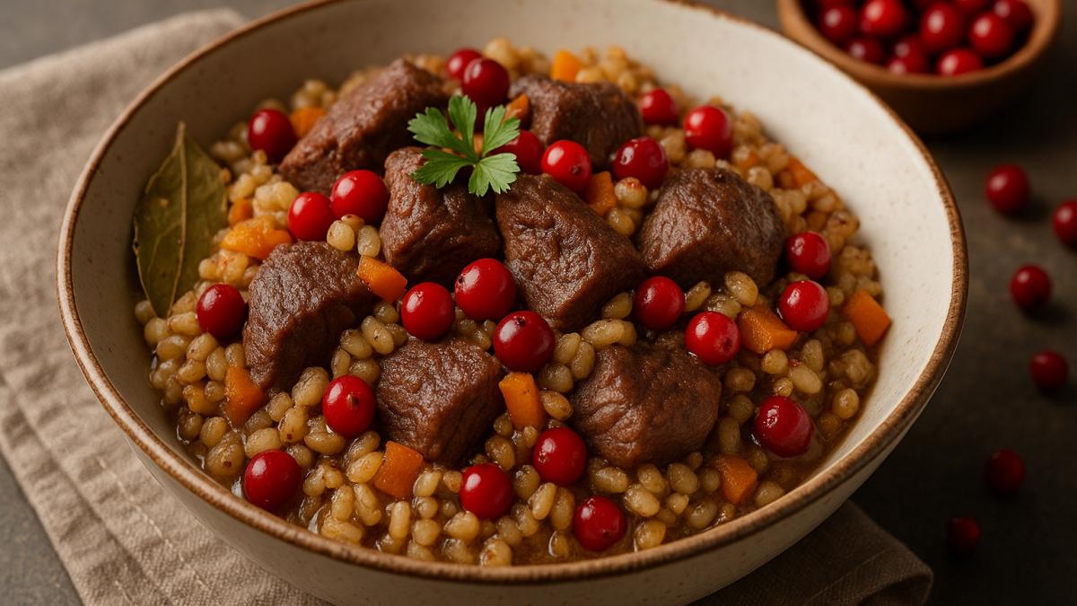Каша с мясом