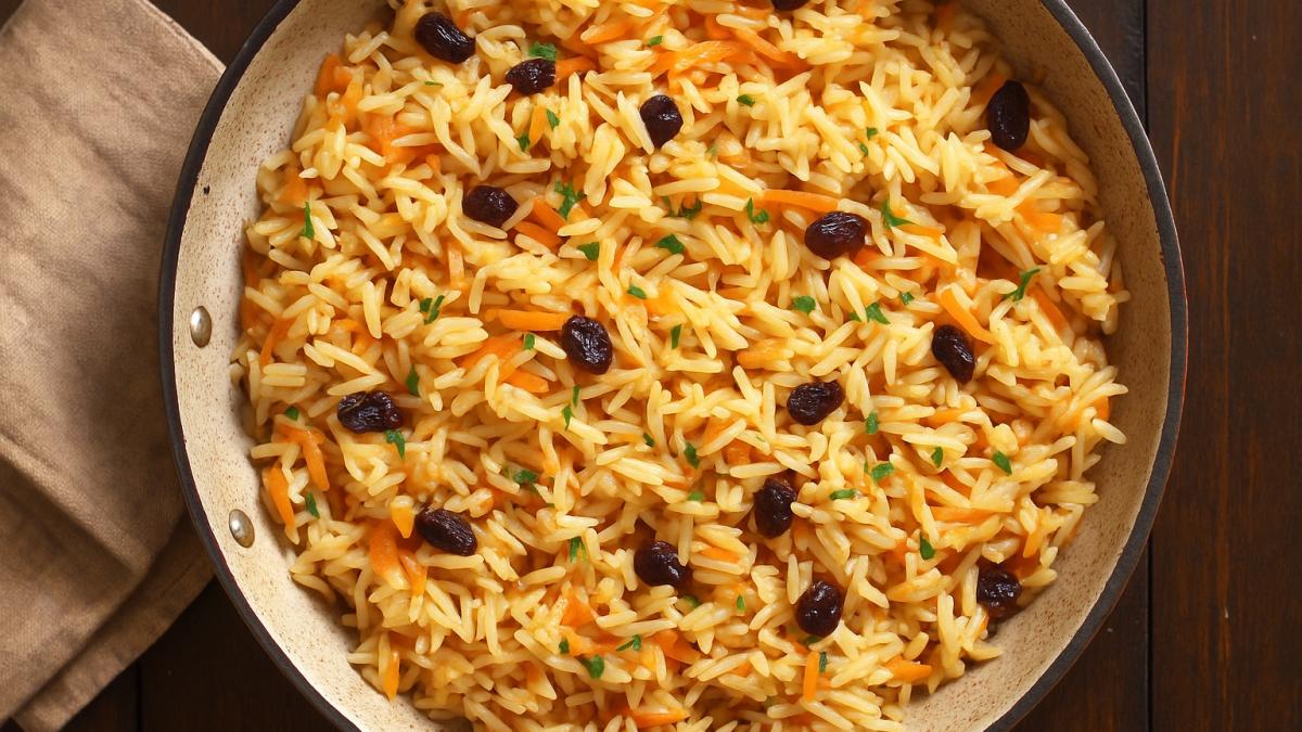Рис с морковью и изюмом Рис с морковью и изюмом