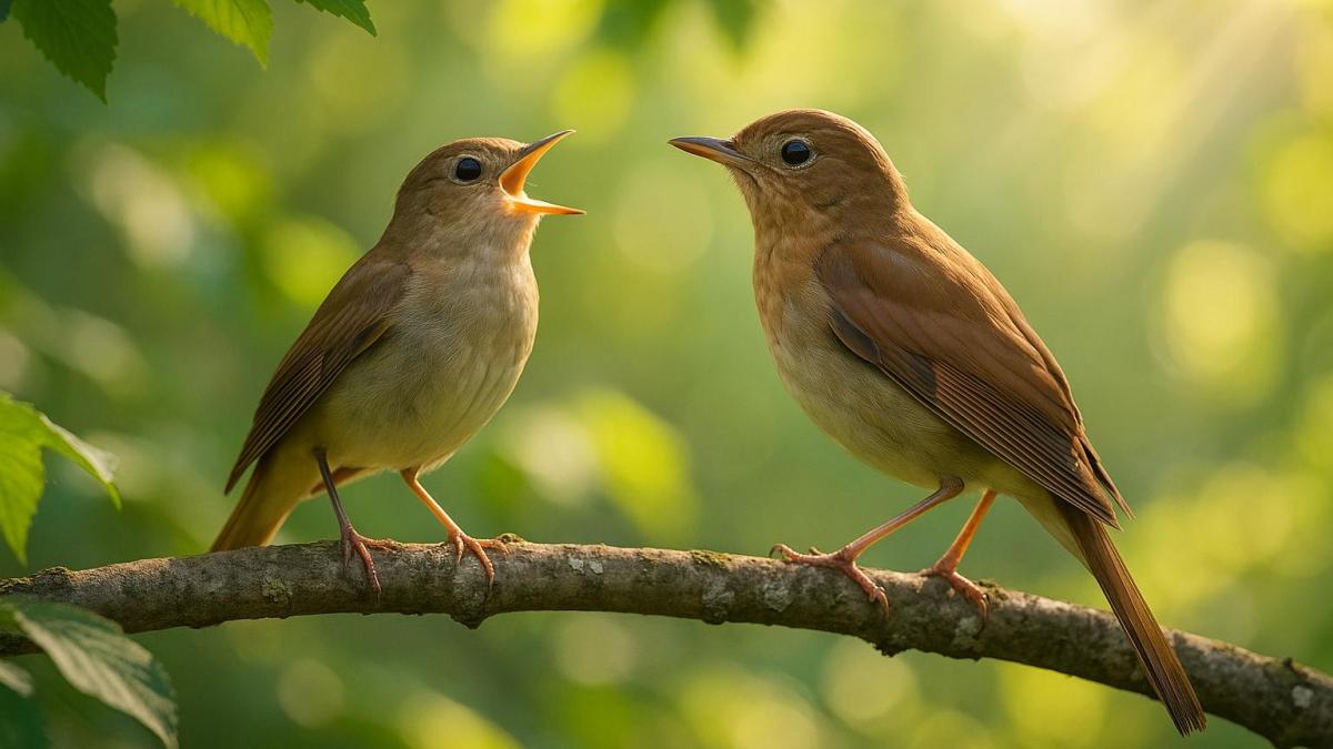 Самки певчих птиц поют ради семьи