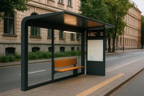 Исследование SpringerLink: дизайн автобусных остановок влияет на эстетику города