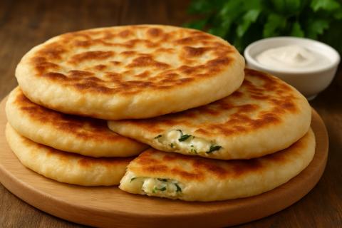 Кулинары отмечают популярность лепёшек с сырной начинкой в разных кулинарных традициях