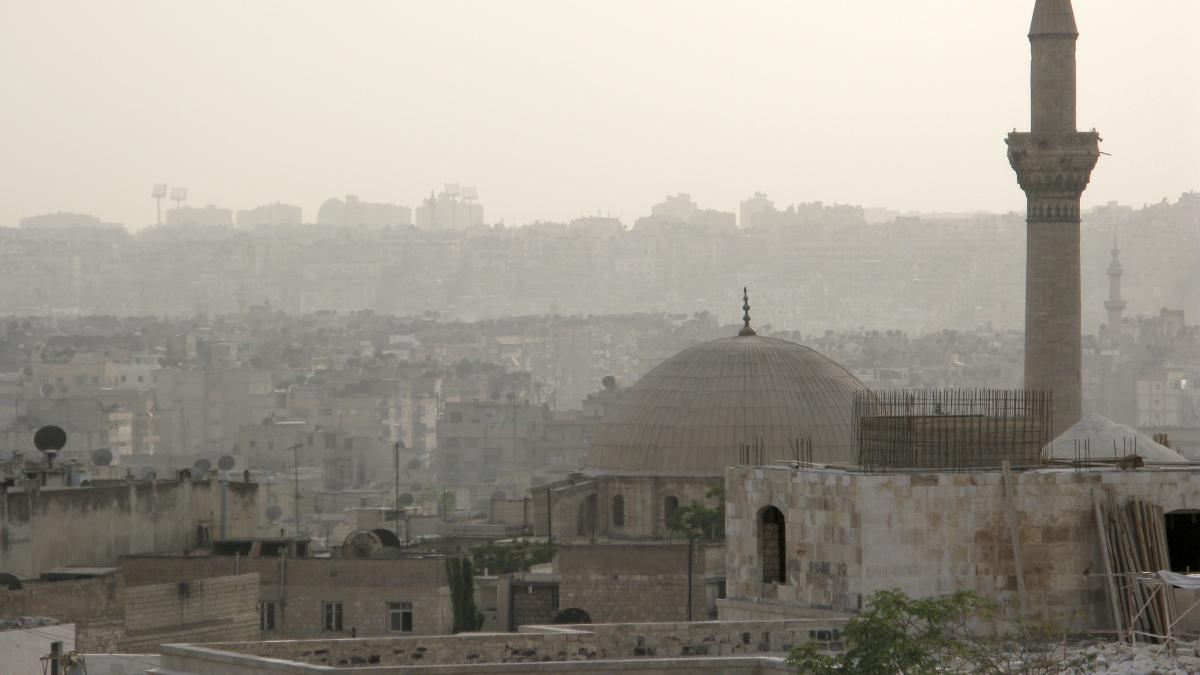 Minarets of Aleppo, Syria Minarets of Aleppo, Syria