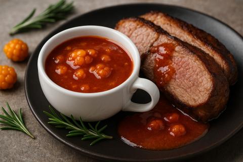 Север в одной ложке: морошковый соус, который удивит даже гурмана Север в одной ложке: морошковый соус, который удивит даже гурмана