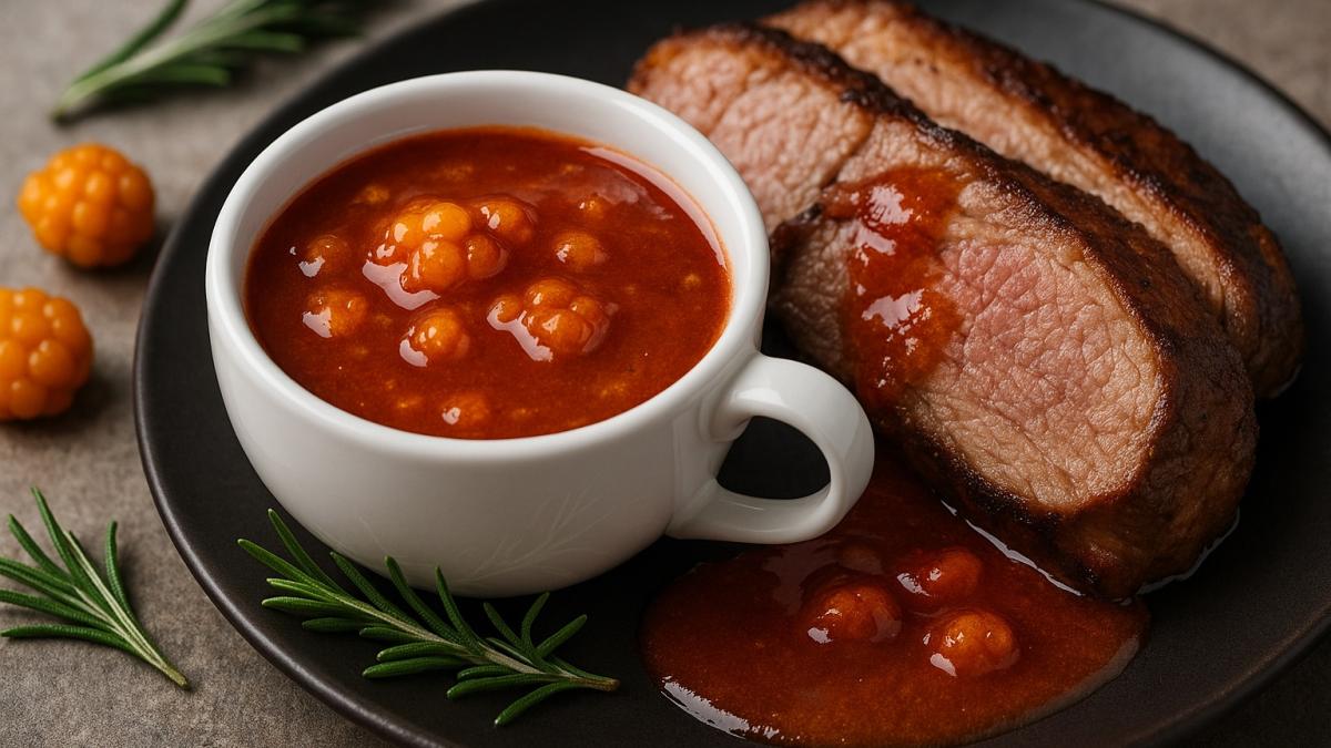 Морошковый соус Морошковый соус