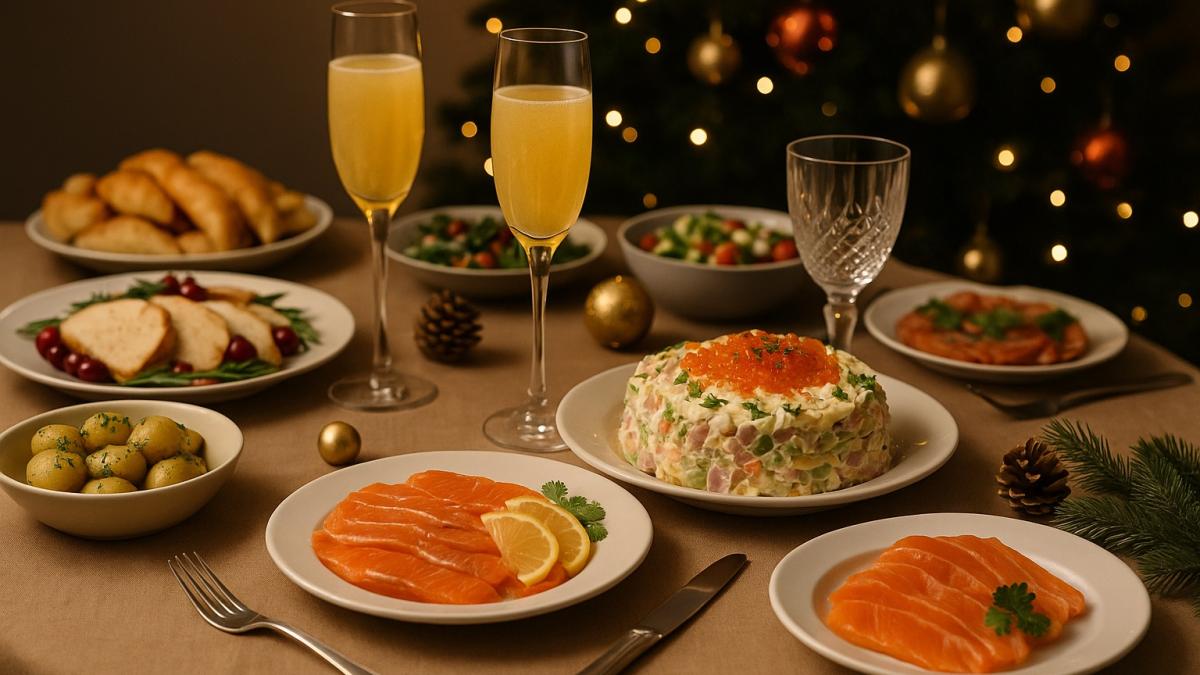 Новогодний стол