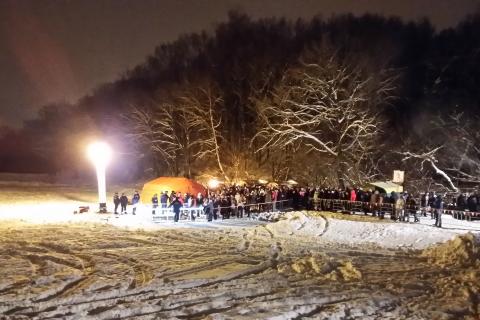 В Якутске начали подготовку купели и инфраструктуры к 18 января — мэрия Якутска