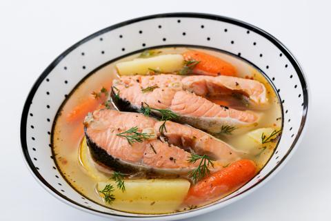 Секретный рецепт ухи с ершом и картошкой