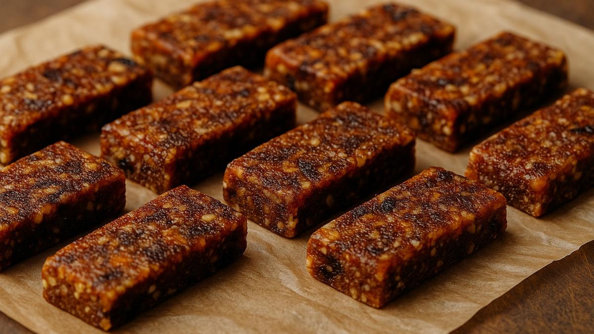 Домашние батончики из сухофруктов