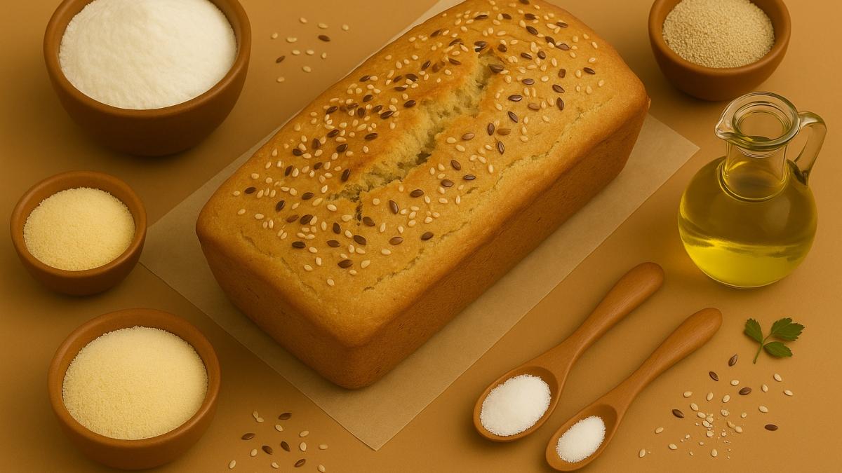 Безглютеновый хлеб на рисовой муке