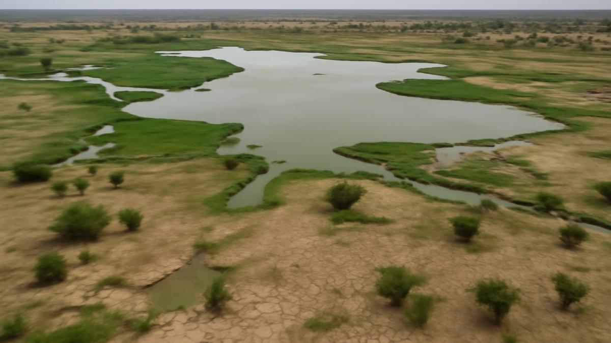 Усыхание озера Чад